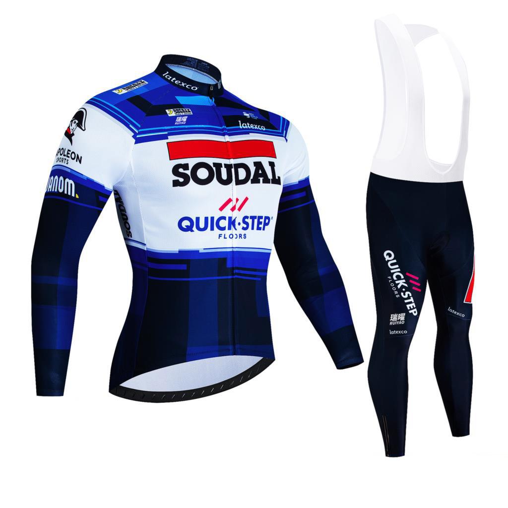 Men's Cycling Clothes Men's Quick-drying Fleece Cycling Clothes Bicycle New 2026 autumn breathable cycling suit