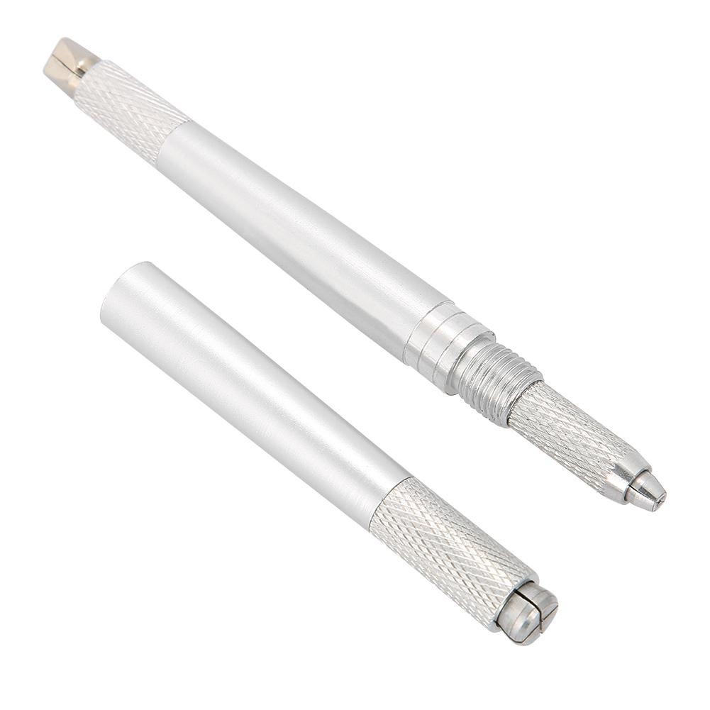 3 IN 1 Professional Dual end Microblading Permanent Pen Manual Liner Gun Fog Eyebrow Tattoo
