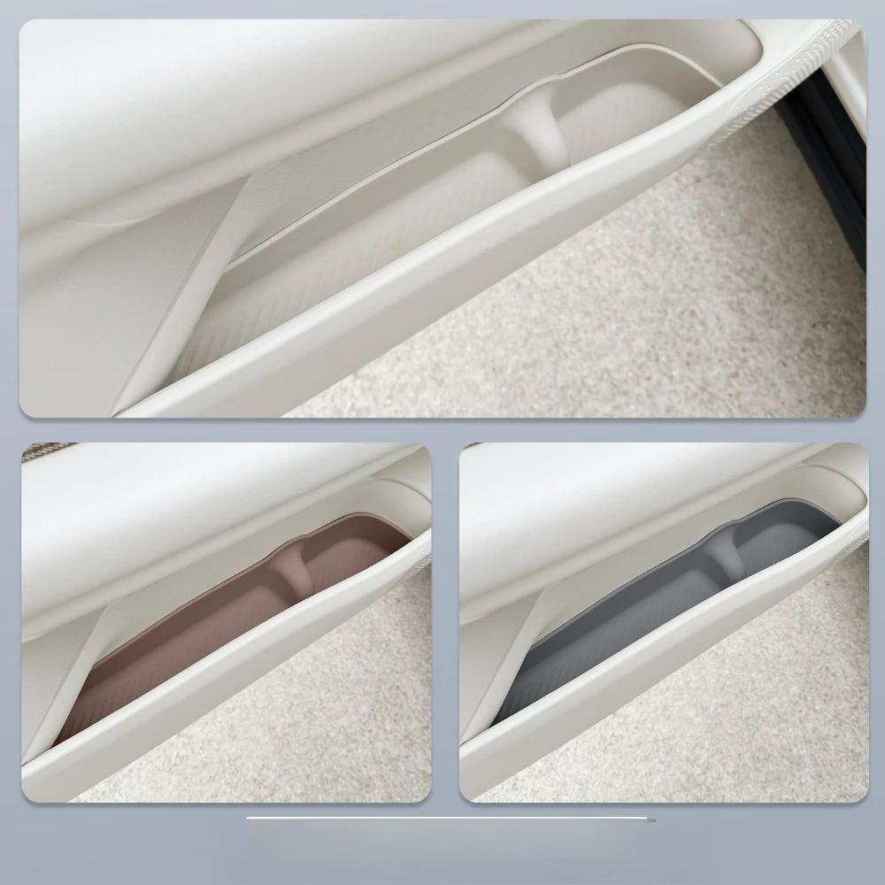 Für Ora 5 2026 Auto Türschlitz Aufbewahrungsbox Matte TPE Wasserdichte Aufbewahrungsmatte Becherhalter Innenzubehör