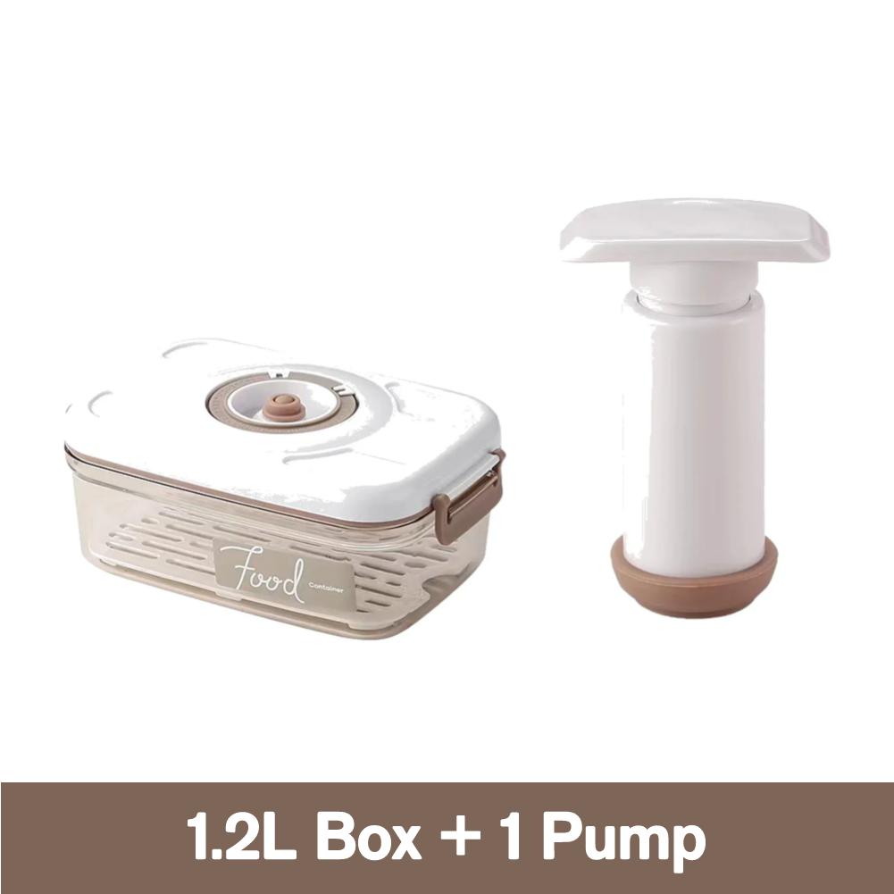 Vakuum-Aufbewahrungsbox für Lebensmittel, Aufbewahrungsbehälter für Lebensmittel, große Kapazität, versiegelte Aufbewahrungsbox für Lebensmittel, multifunktional, für Fleisch, Obst, Gemüse