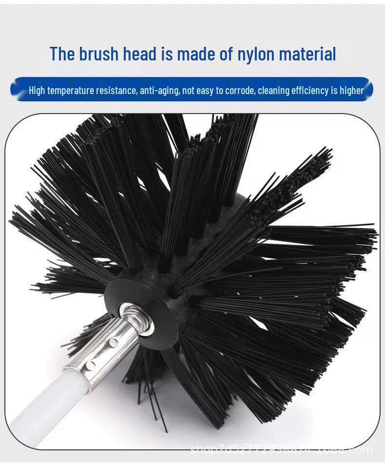 Extendable Bendable Chimney & Dryer Duct Cleaning Brush