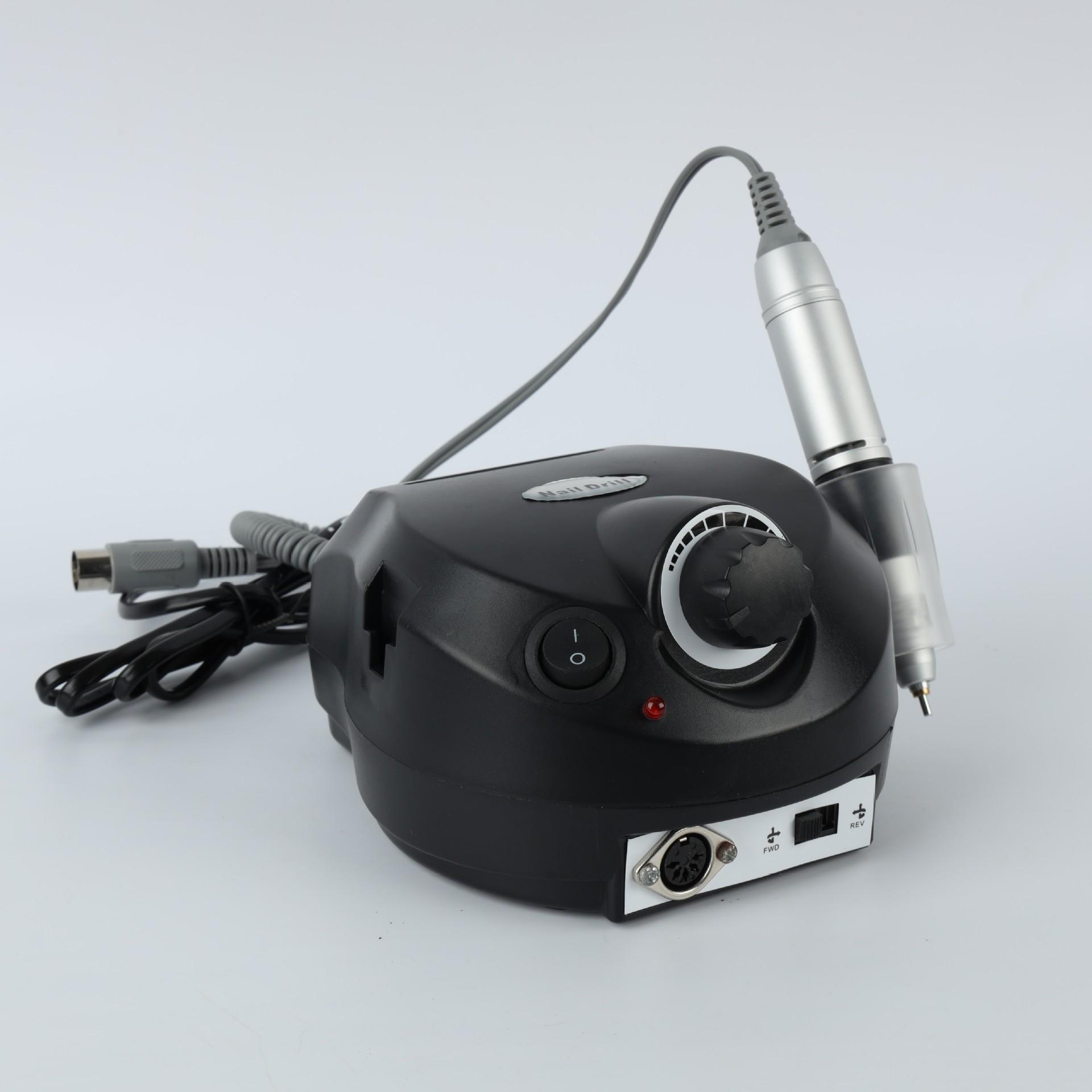 

Электрическая дрель для ногтей, 35000 об/мин, маникюр, педикюр, профессиональный токарный станок для ногтей, малошумные фрезы, набор пилочек для ногтей