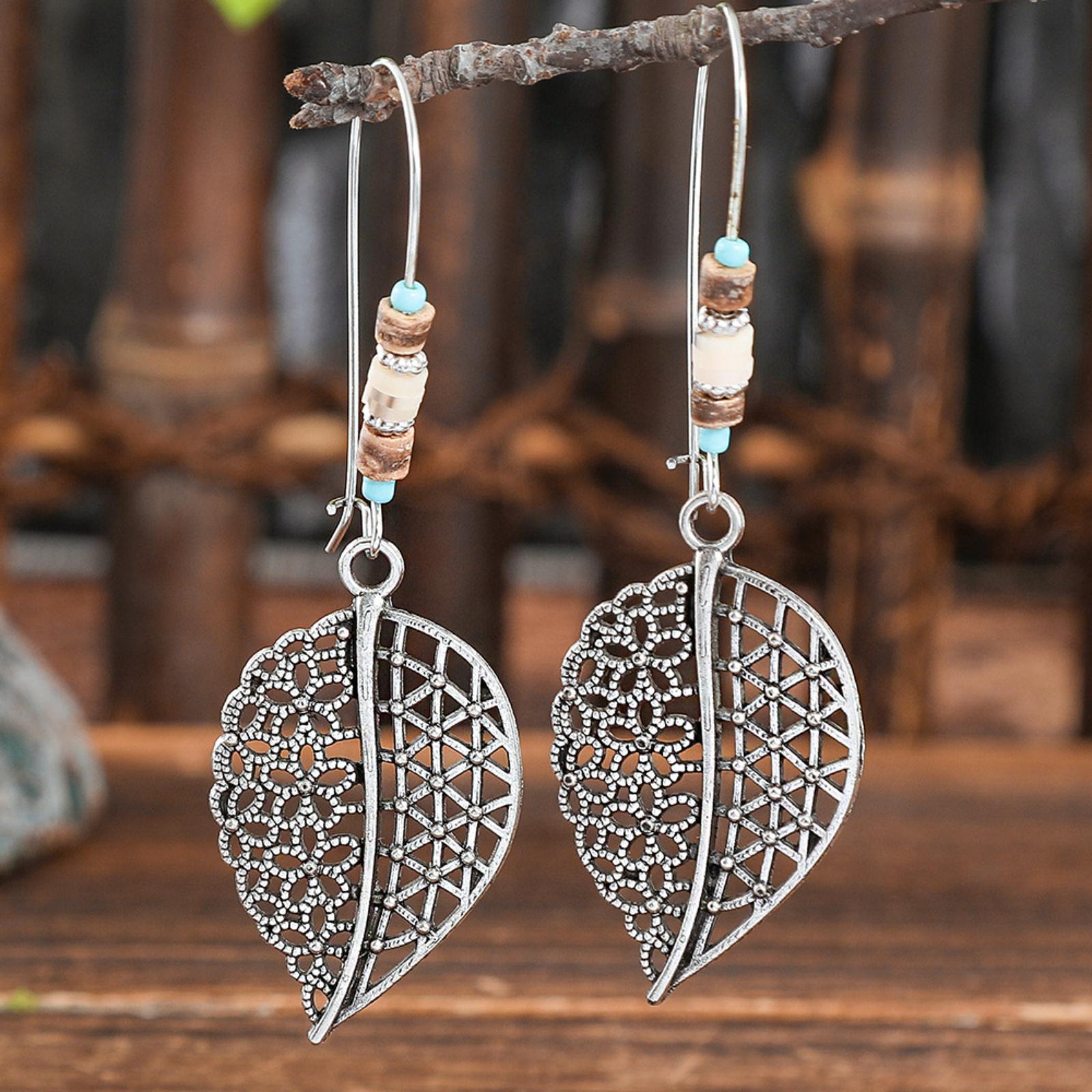 

Personalized Vintage Blue Crystal Women s Earrings Generous Earrings One Size синий