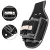 A96I-Canvas Tool Bag Replacement Carpentry Waist Bag Small Black Oxford Cloth Electrician Bag Hardware Tool Waist Bag Belt