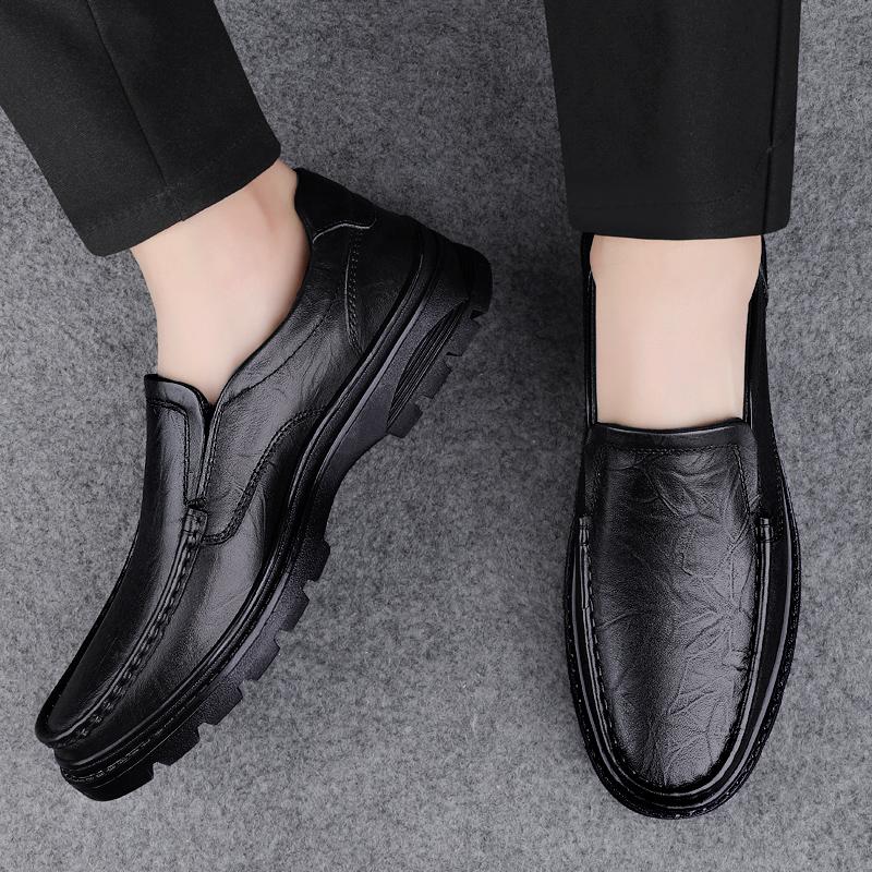 Men Shoes Oxfords Casual Shoe Men Genuine Leather Shoes Business Casual Shoes Men Shoe Big Size
