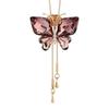 Elegant Versatile Crystal Butterfly Necklace & Brooch Combo for Women