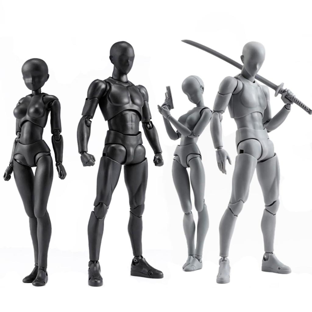 Male and female doll body with movable joints Drawing model Drawing doll body Manga Male and female model Drawing mannequin figure model Model drawing