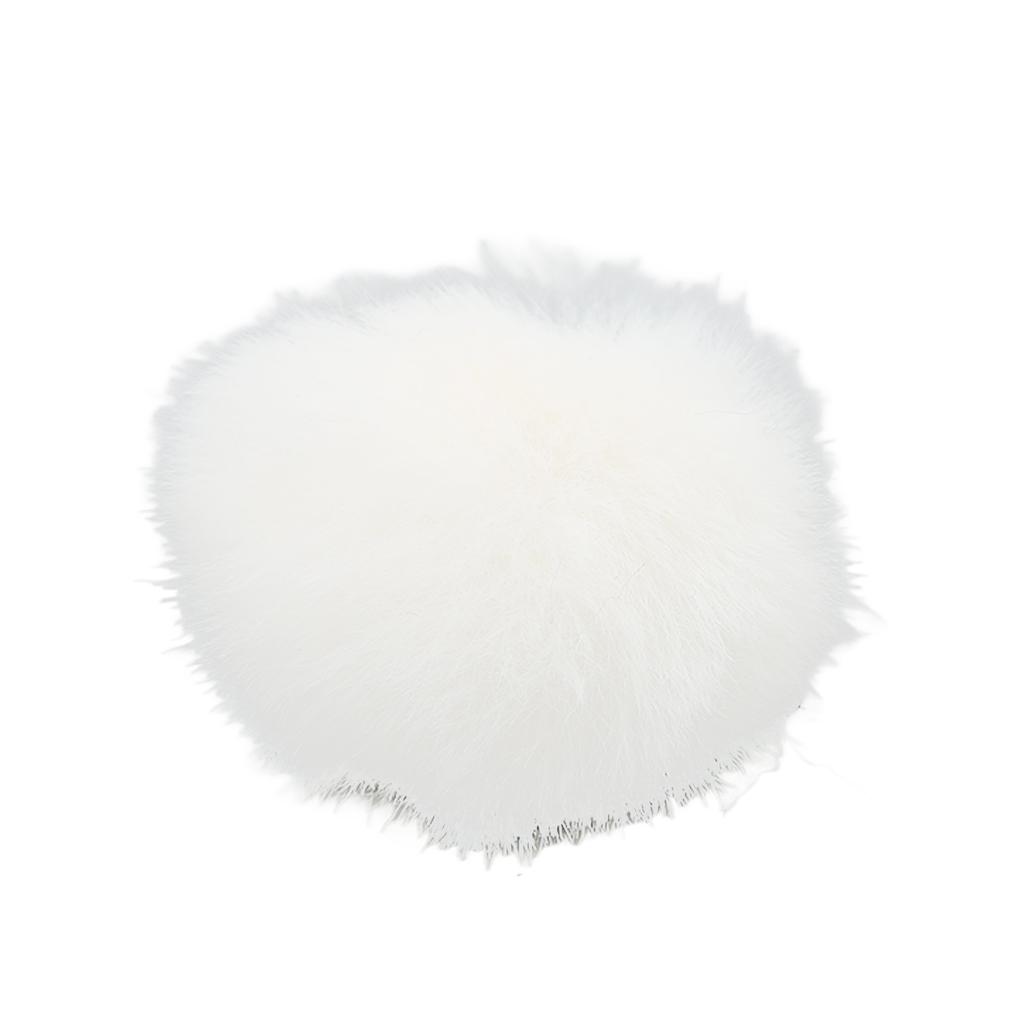 Lavalier Wind Muff Microphone Furry Windscreen Muff Lapel Microphone Cover 0.5cm 0.2in