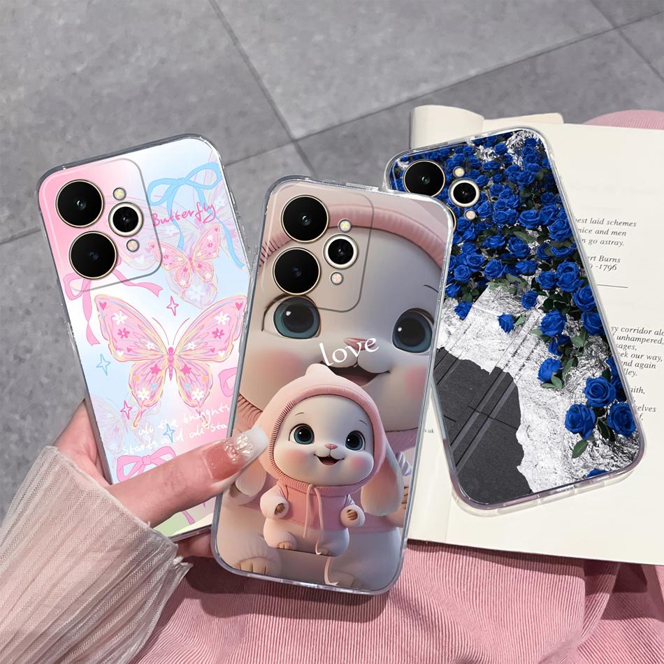 For Realme 15 Pro 5G Case Colorful Patterns Transparent TPU Silicone Back Cover For Realme15 15Pro Lightweight Phone Bumper