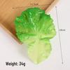 Artificial Lettuce Leaf Model - Realistic Faux Cabbage Prop for Photography and Farmhouse Decoration