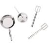 Miniature Dollhouse Kitchen Toys Cookware Pans Mini Kitchen Pot Dollhouse Kitchenware  DIY Scene