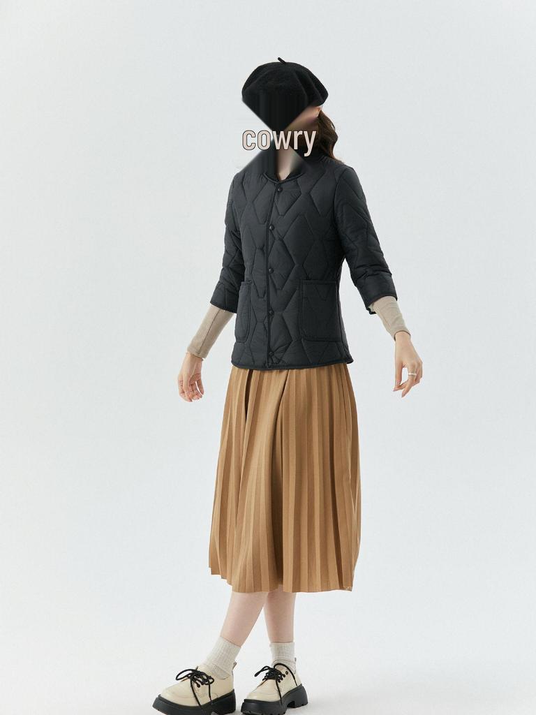 Women's Lightweight Seven-Sleeve Cotton Vest with Velvet Lining - Cozy Home or Outdoor Wear