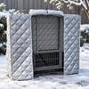 Quilted Padded Pet Cage Cover WeatherResistant Weatherproof Waterproof for Cat