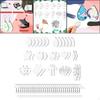 Sublimation Printing Earrings Transfer Hooks Pendants for Valentine Mother Halloween Making