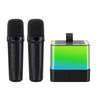 Karaoke Wireless Portable Bluetooth 5.3 Speaker With Microphone RGB Portable Music Player Karaoke Machine for Child Home Gift