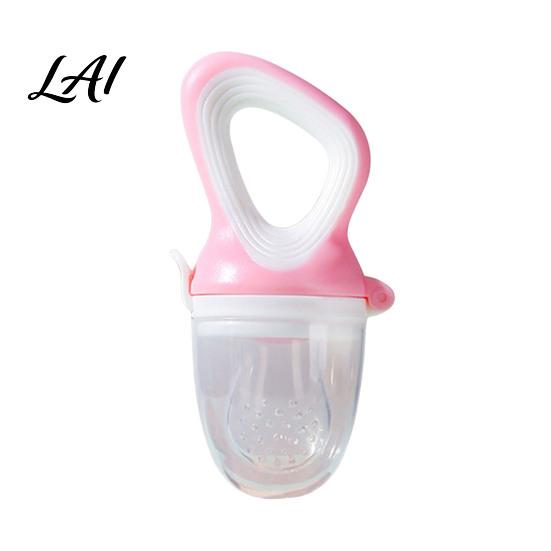 BPA Free Baby Feeder Silicone Fruit Pacifier Self Feeding And Teething Pacifier Relief Toy Easy to Hold Seamless Odorless Toddler Nibbler Toy