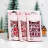 24Pcs Christmas Series Fake Nail 3 Pattern Manicure Gift for Kid Pre On Snow Fake DIY Art Decor.