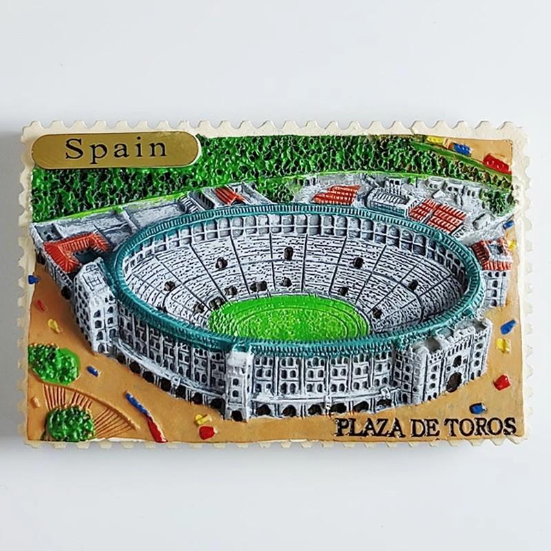 Spain Fridge Stickers Santo Domingo de la Calzada Travelling Souvenirs Plaza De Toros San Sebastian Fridge Magnets Wedding Gifts