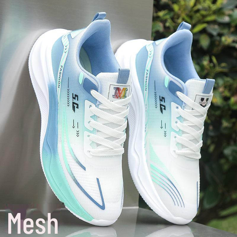 Ultra-Light Men's Waterproof Non-Slip Running Shoes - Breathable, Lightweight, Casual Soft-Soled Sports Shoes for Teens & Students