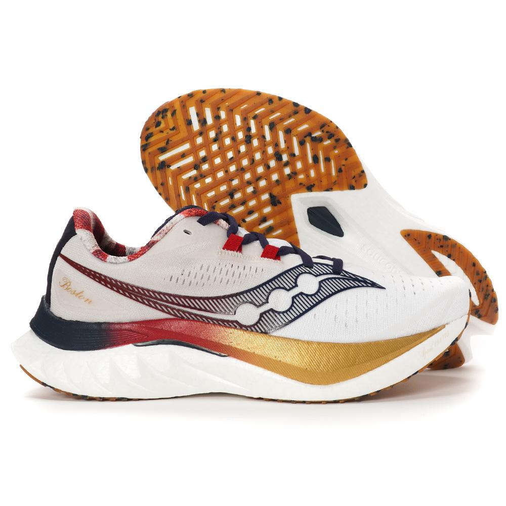 SAUCONY Endorphin Speed 4 Boston Men Sneakers White Navy S20940-75
