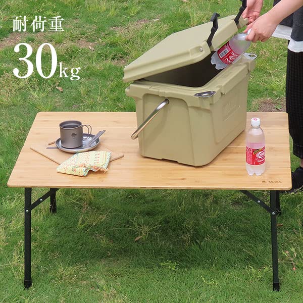 Vikbart bambubord 100 M.O.L MOL-G302