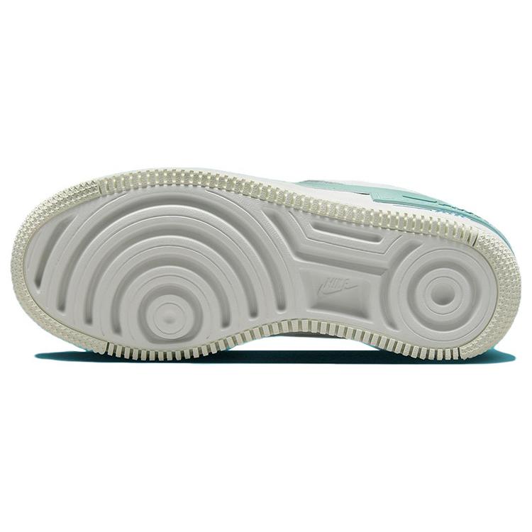 Nové dámské Nike Air Force 1 Shadow White Industrial Blue Teal DZ1847-101