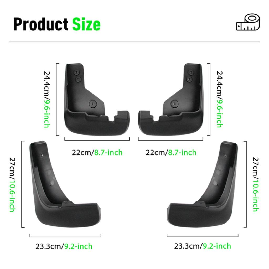 4 STÜCK Auto Schmutzfänger Spritzschutz Kotflügel Auto Schmutzfänger Kompatibel mit Mazda CX-5 KF 2017 2018 2019