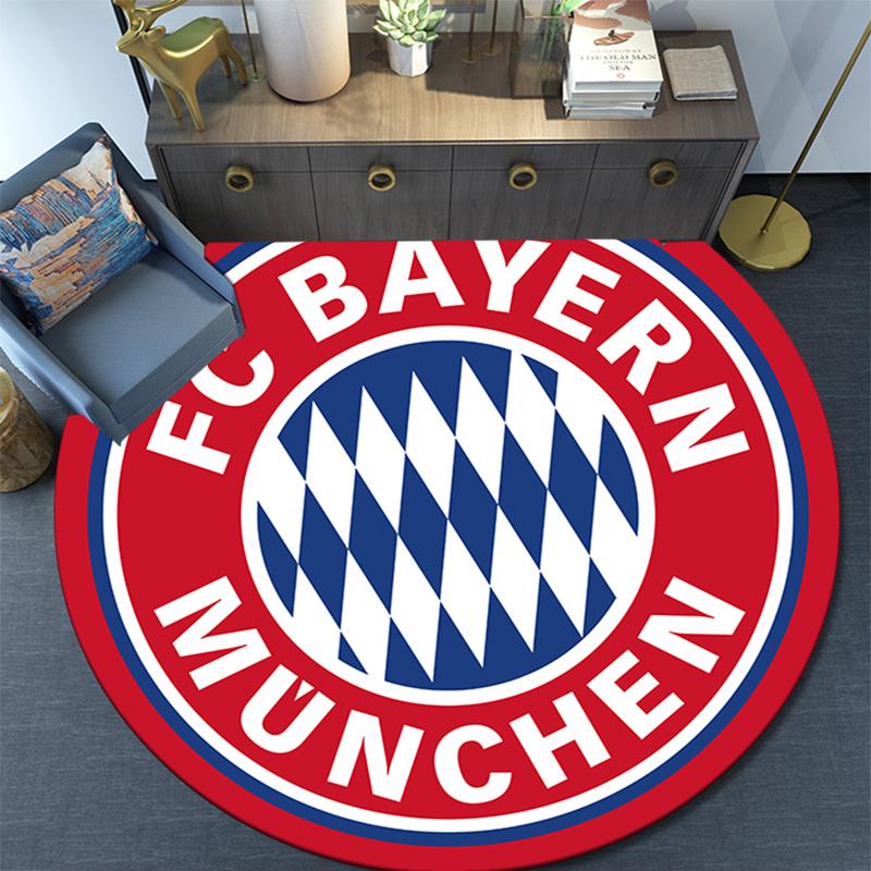 FC Bayern Munich Round Area Rug