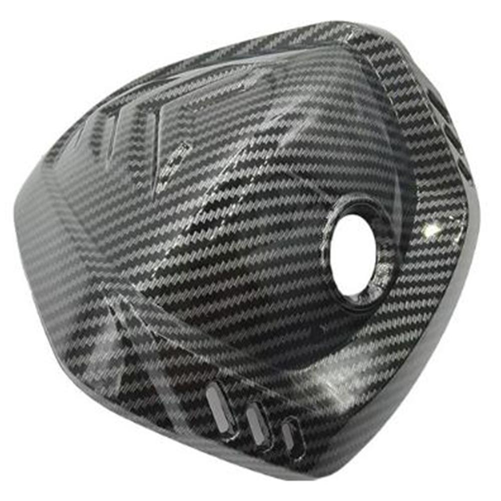 Carbon Fiber Shell Carbon Fiber Motorcycle Hood Cap Easy To Use Practical Installation Motorcycle Customization