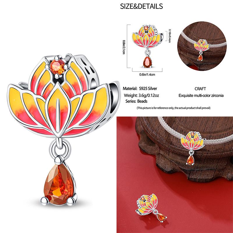 Copper Luck Getting Rich Blessing Pendant Chinese Elements Charms Beaded Fit Original Bracelet Jewelry Women Diy