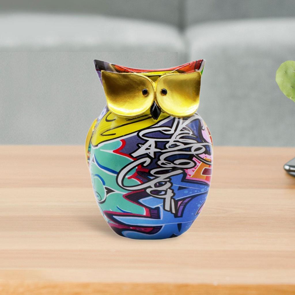 Elegant Owl Sculpture for Home Decoration Gift Bird Admirers