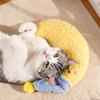 Thick Filling Pet Sleep Pillow U-Shaped Dog Pillow New Pet Neck Support Pillow  Cat Dog