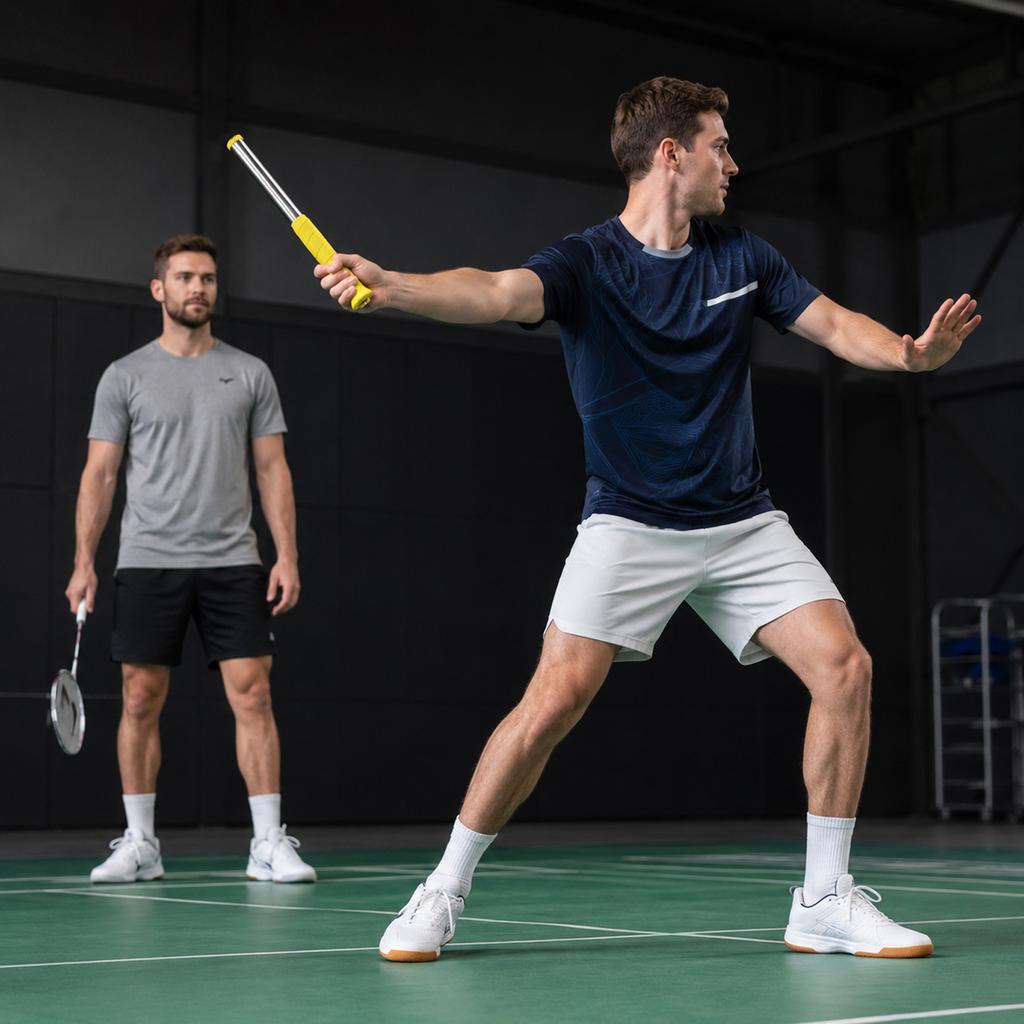 Badminton Swing Trainer Correction Tool for Singles