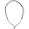 100 PCS Black Braid Wax Cord Knot Sliding Cord Adjustable Length Chain Polyester Material Perfect for DIY Jewelry Making