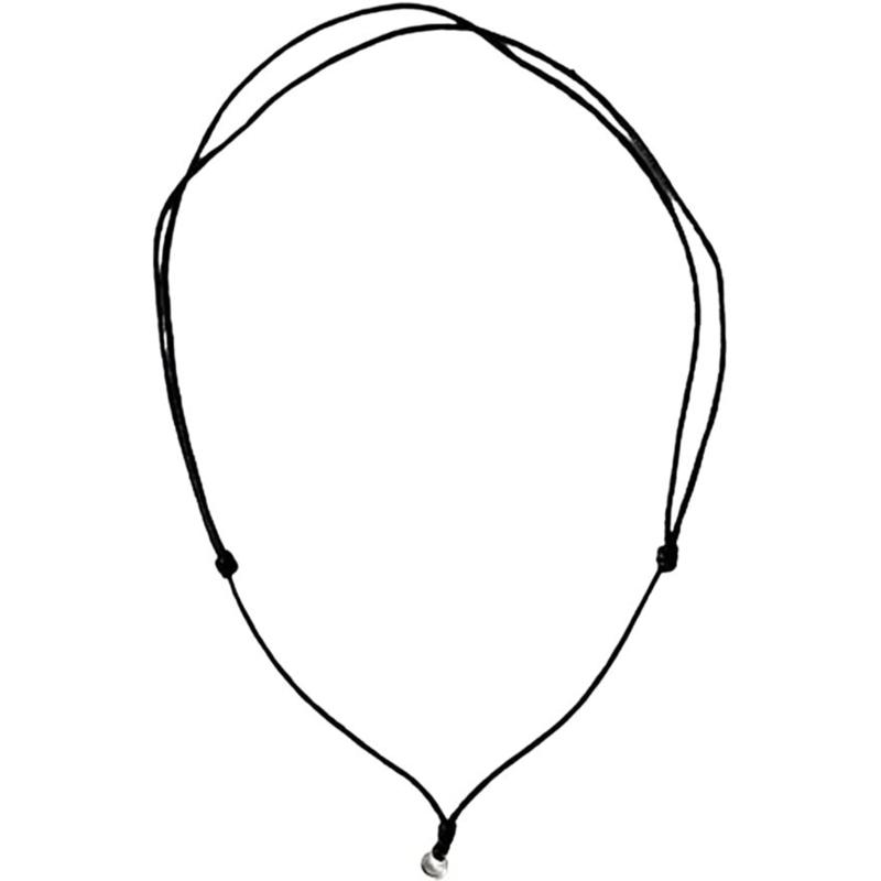 100 PCS Black Braid Wax Cord Knot Sliding Cord Adjustable Length Chain Polyester Material Perfect for DIY Jewelry Making