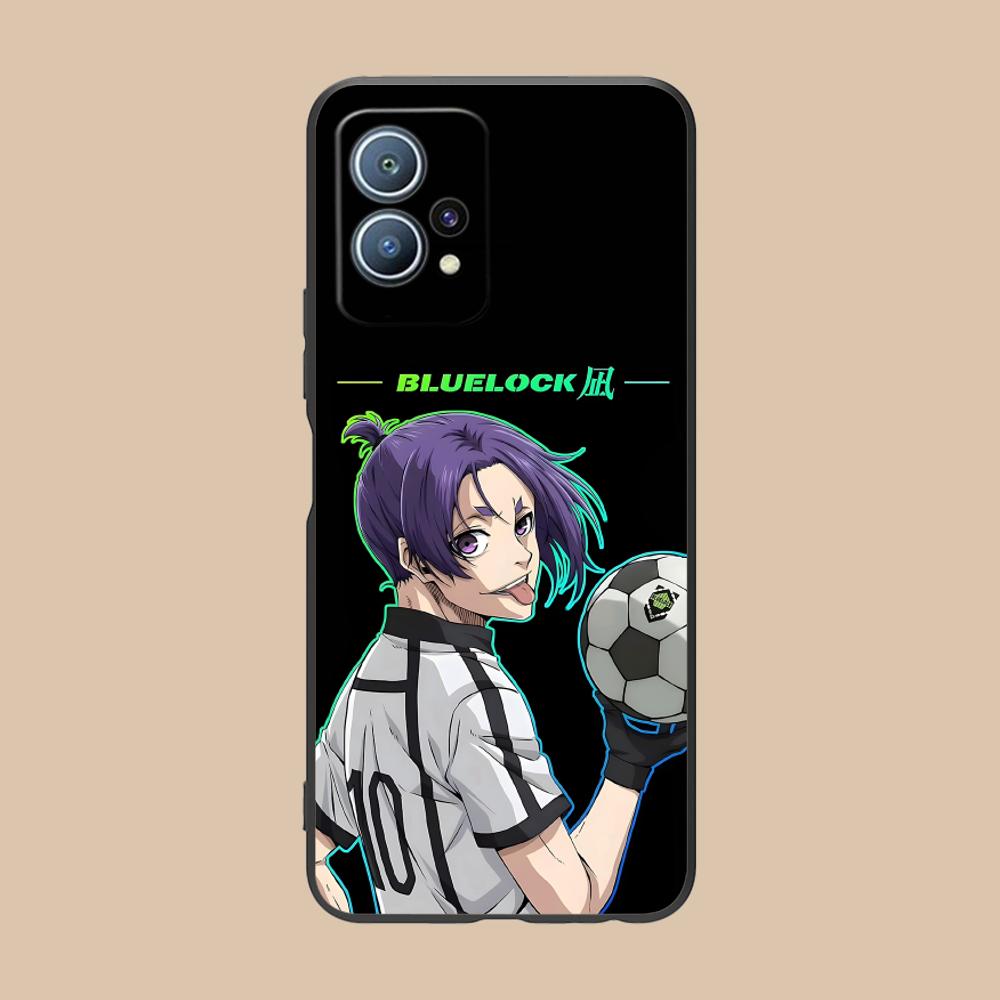 Blue Lock Reo Mikage Matte TPU Mobile Phone Case for Huawei P60 P50 P40 P30 P20 P10 P9 P8 Pro Lite Plus Colorful Printing Cover