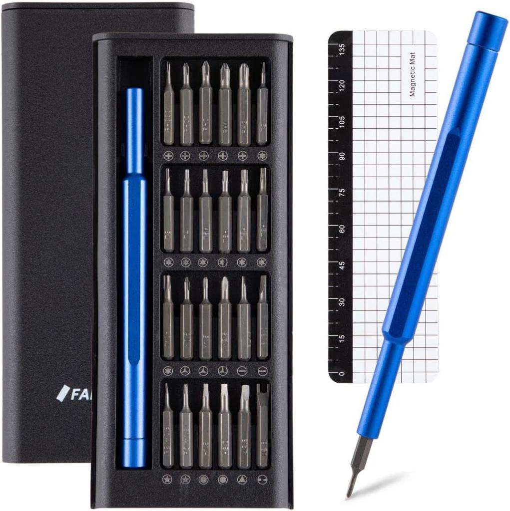 FANACAN Precision Screwdriver Special Screwdrivers with Magnetic Screwdrivers for Special Repair Tool Interchangeable Disassembly Tool S2 Material