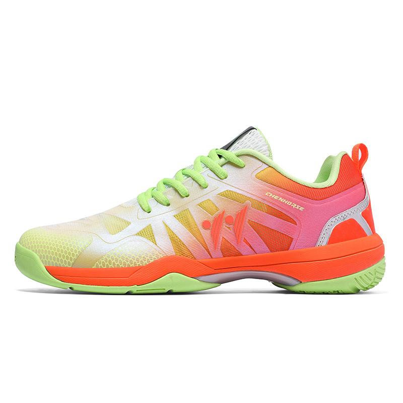 

Male and female middle school students badminton shoes casual and comfortable cushioning rebound light and breathable sports shoes 36 флуоресцентный оранжевый