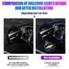 Car Door Welcome Light HD Wireless Projector Lamps Accessories For Chevrolet Trax Camaro Aveo Cruze Sonic Silverado Captiva