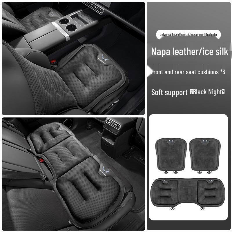 Ice Silk Car Seat Cushion for Wuling's New Models: Xingchi, Xingchen, Xingguang, Xingyun - Cool, Breathable, and Perfect for Summer.