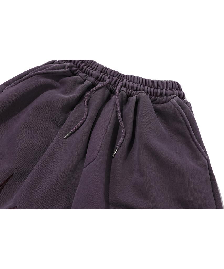 CPGN STUDIO Half Star Pigment Balloon Sweatpants Iris Purple