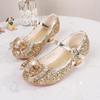 Girls' Crystal High Heels - Spring/Autumn Princess Shoes for Performances