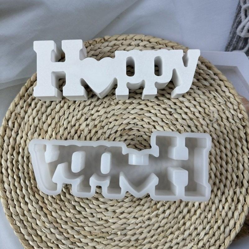 Candle Holder Resin Mold Decorative Love Shaped Tealight Candlesticks Molds Plasters Decors Tealight Scented Silicone Mold