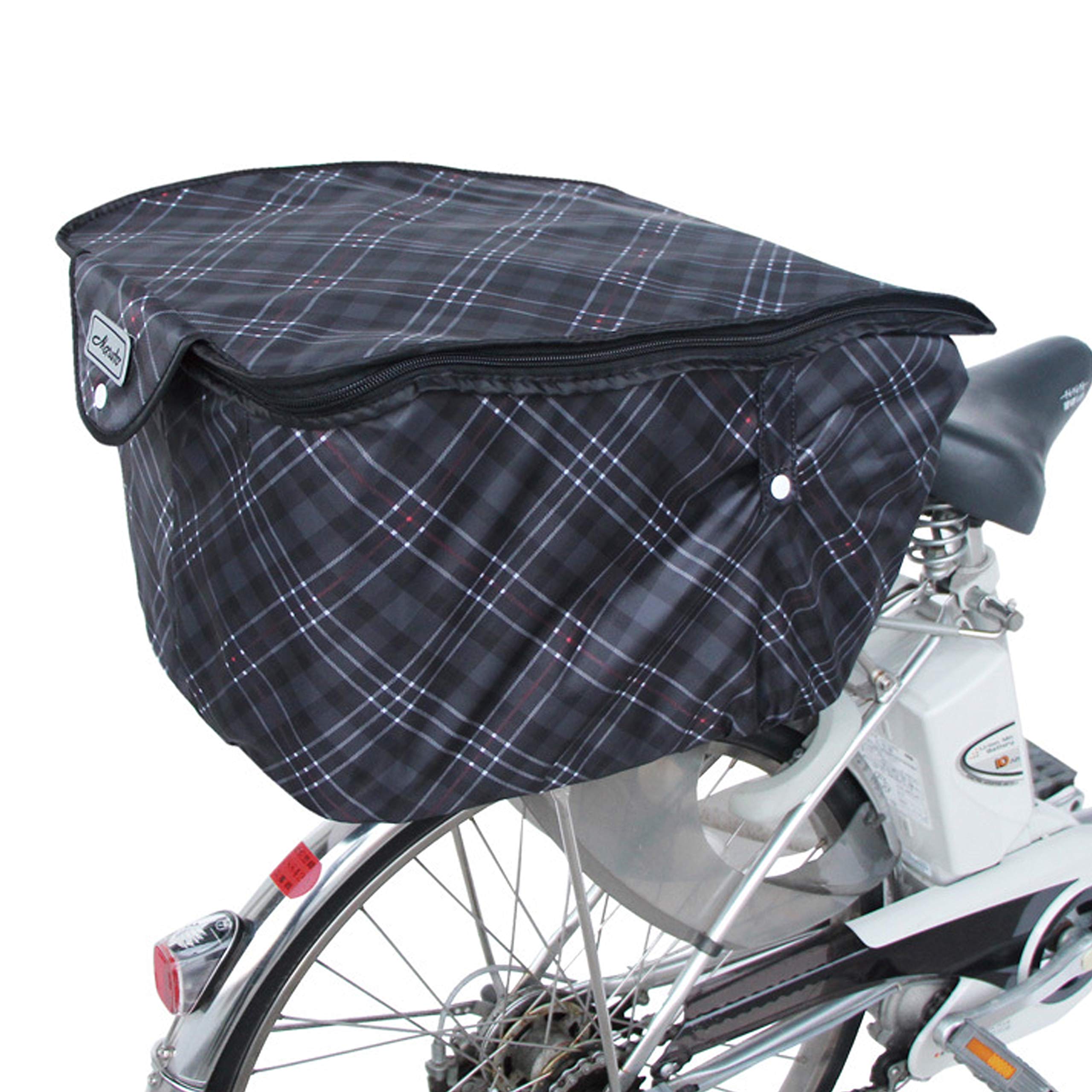 

MARUTO Thick Checkered Basket Checkered 35034 Two-Tier Cover, Blue,