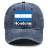 Honduras Flag Cap For Unisex Women Outdoor Casual Baseball Cap Unisex Solid Color Adjustable Strap Cotton Cap Unisex Sun Protection