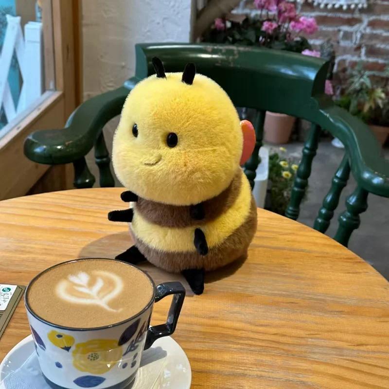 20cm Roztomilá Kreslená Medvídková Včelka Plyšová Hračka Kawaii Měkká Vyplněná Zvířátka Plyšáci Děti Dívky Kluci Narozeniny Vánoční Dárky