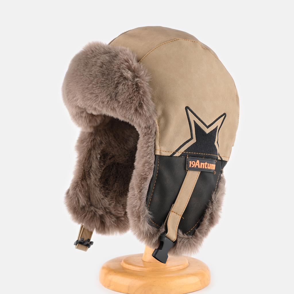 Winter Cycling Hat For Men & Women - Velvet Earflap Hat With Thickened Warm Ear Protection, Cold Proof Outdoor Wear Beanie New