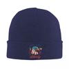 Teplá pletená čepice s potiskem orla Zimní pletená čepice Beanie Čepice typu skullies Beanies Hip Hop čepice pro Unisex