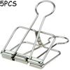 5PCS Metal Office Clip Paper Binder Clip Decorative Paper Stationery Cute Diary Clip HXZ05