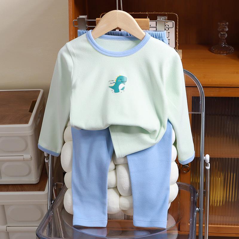 Children's 2025 Autumn/Winter Underwear Set: Cozy Pajamas for Boys and Girls